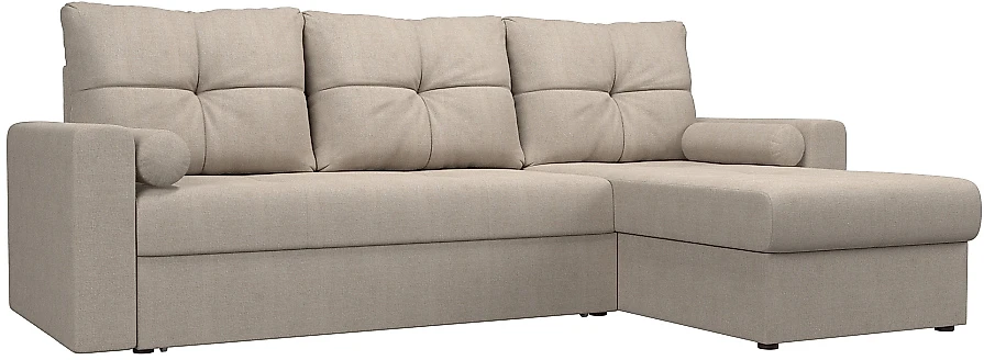 Угловой диван с подушками Верона Кантри Беж