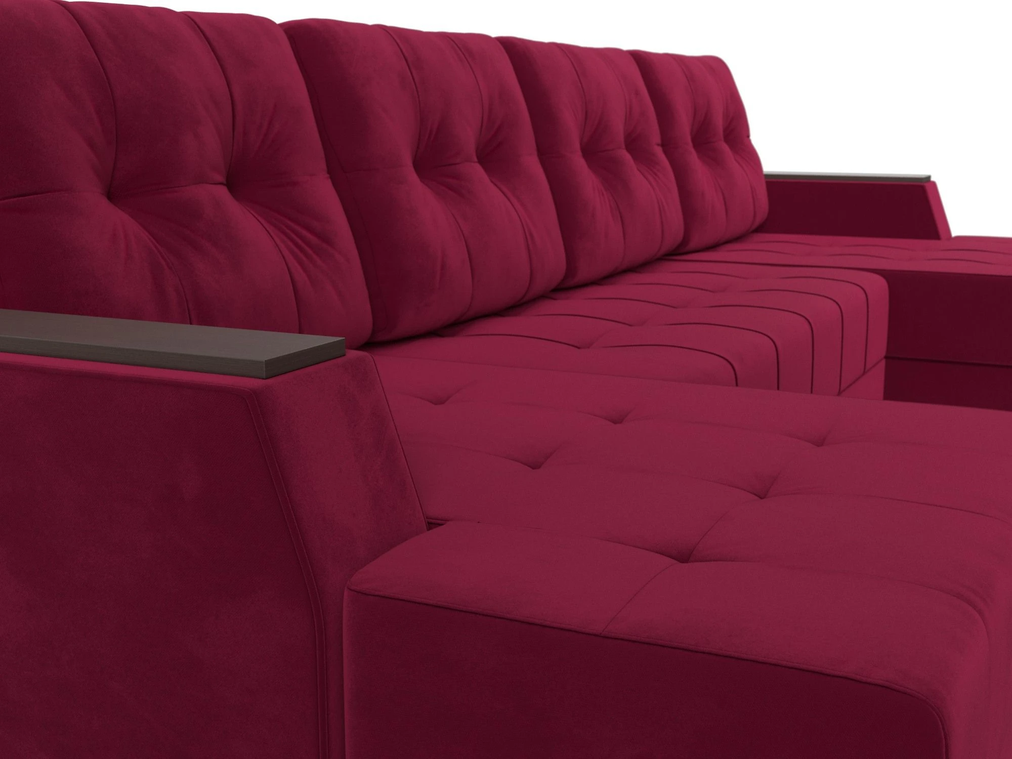Красный модульный диван Эмир-П Дизайн 26