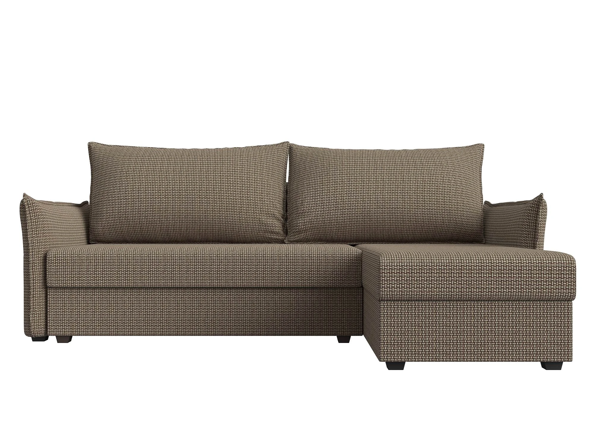 Угловой диван с правым углом Лига-004 Дизайн 11