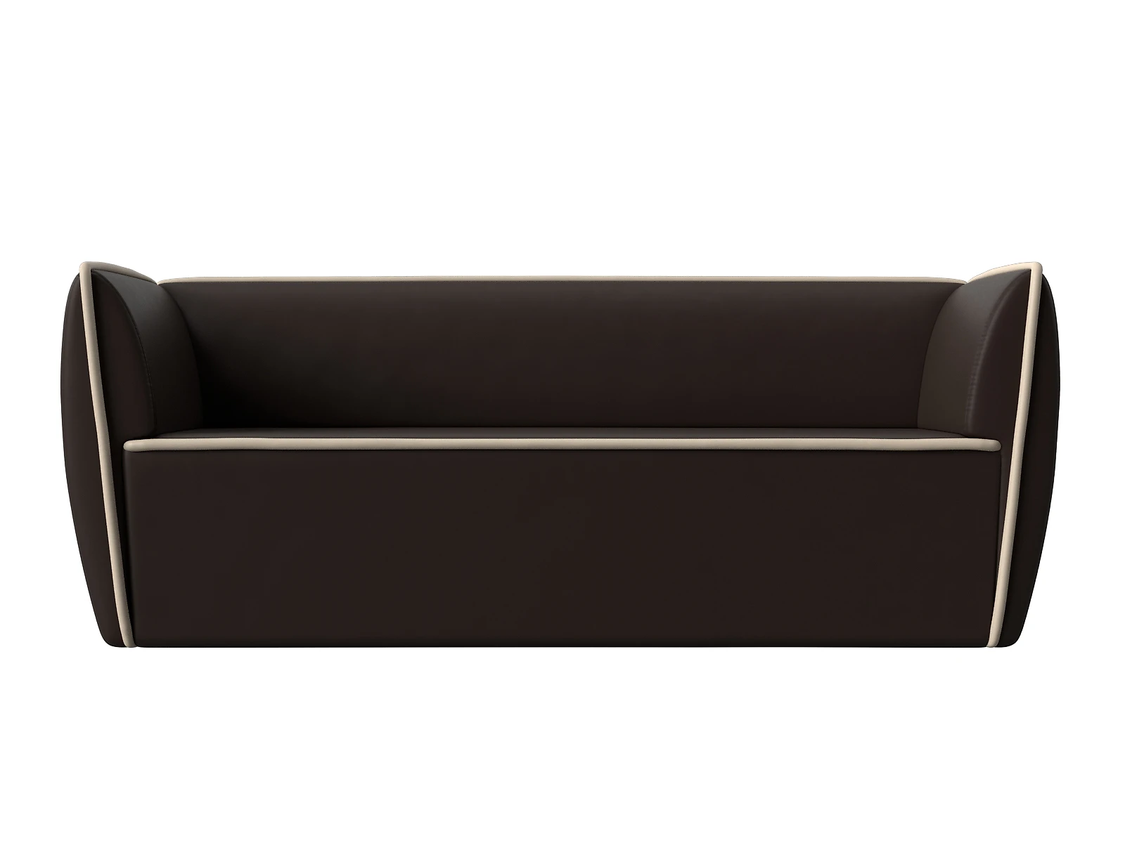 Узкий прямой диван Бергамо-3 Дизайн 26