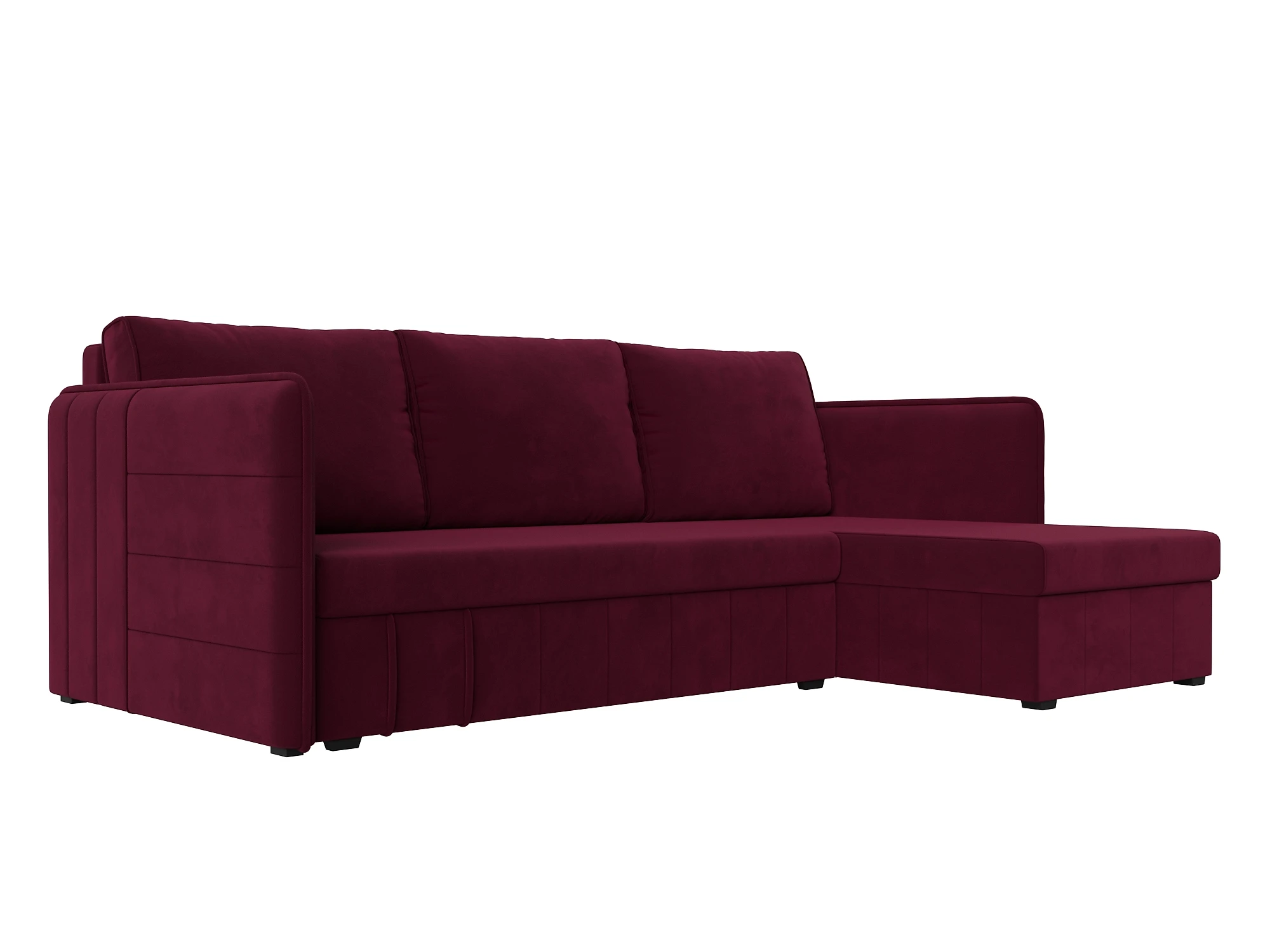 Угловой диван эконом класса Слим Дизайн 9
