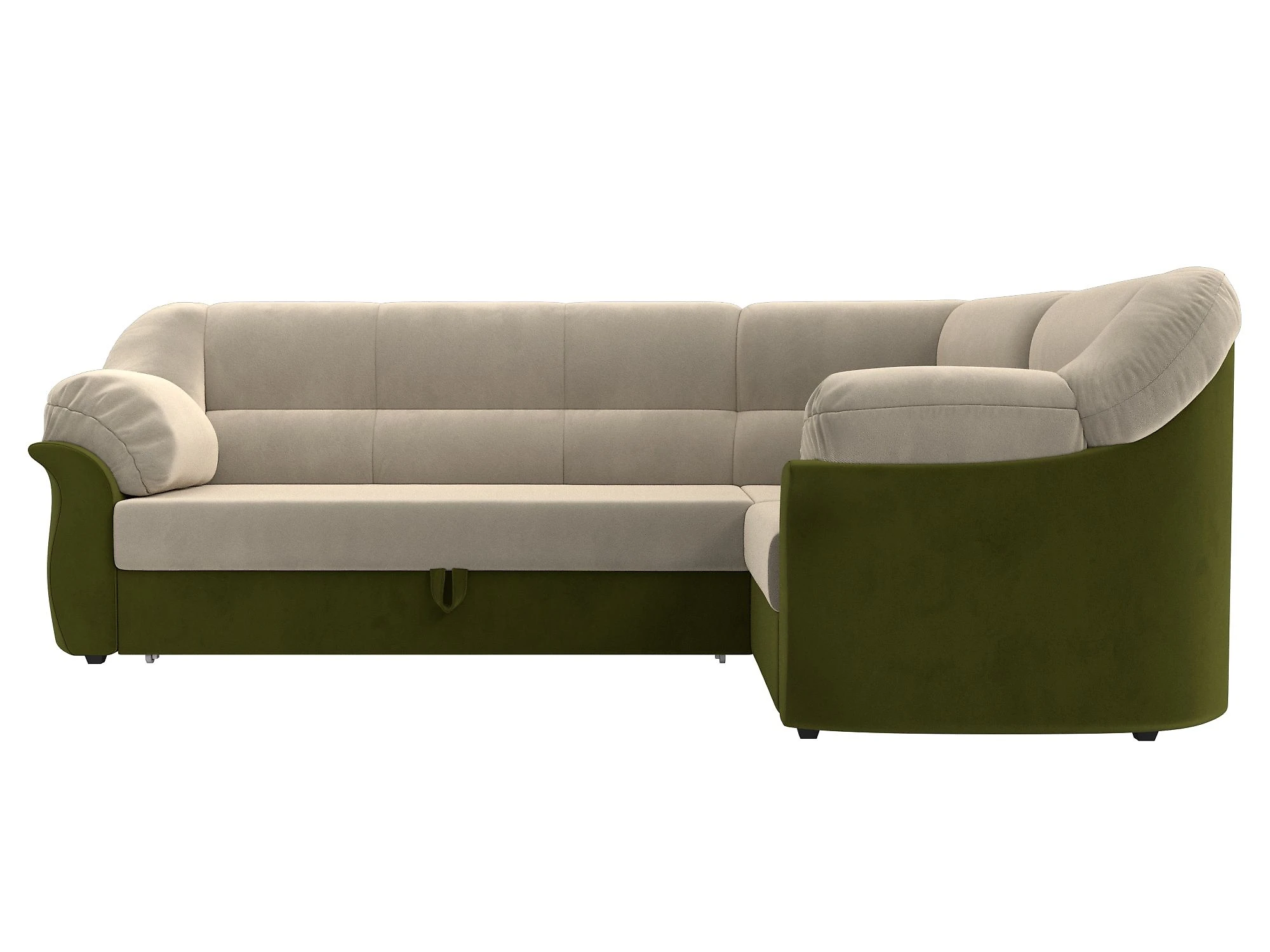 Угловой диван с правым углом Карнелла Дизайн 24
