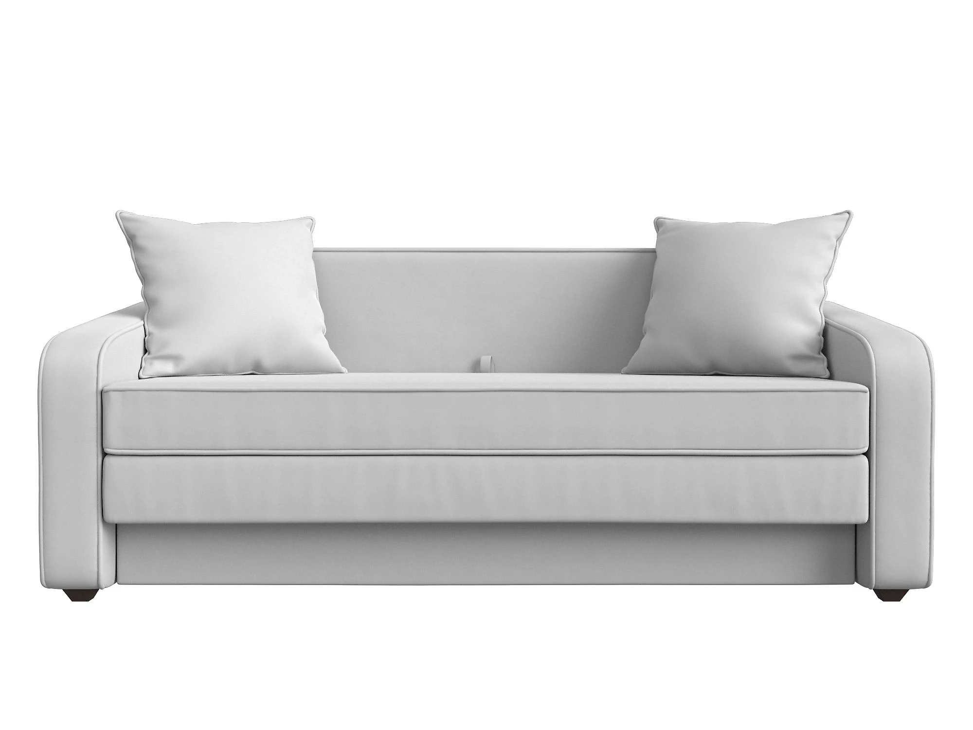 Белый прямой диван Лига-013 Дизайн 15