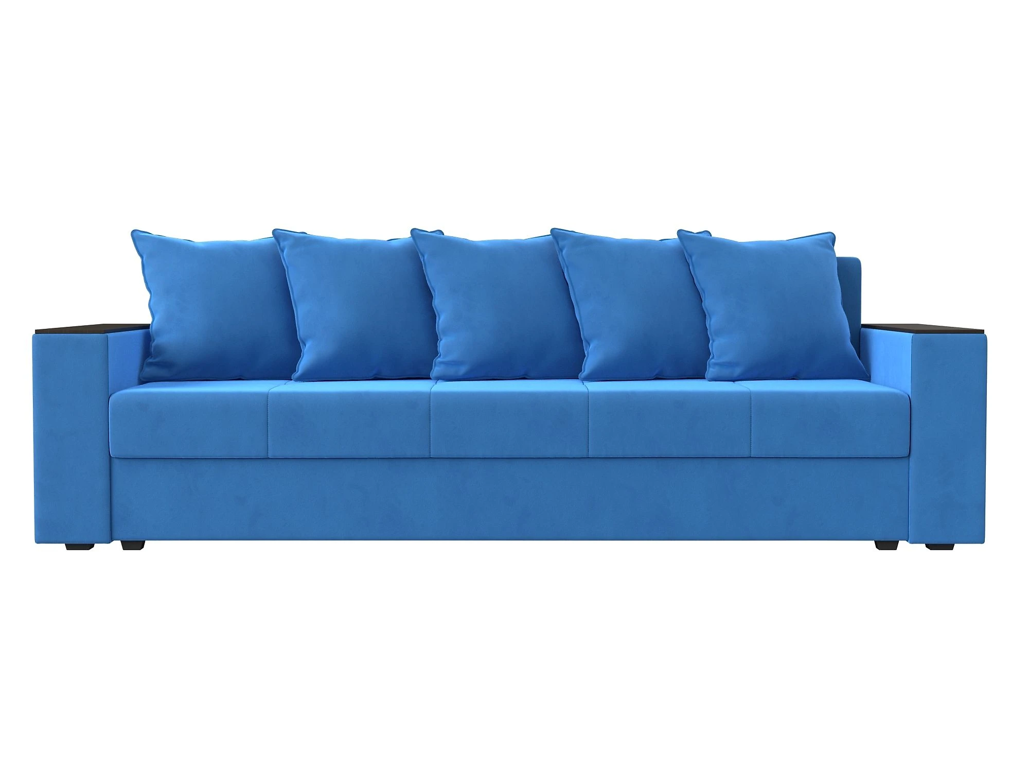 Прямой диван со столом Дубай Лайт Плюш Дизайн 9