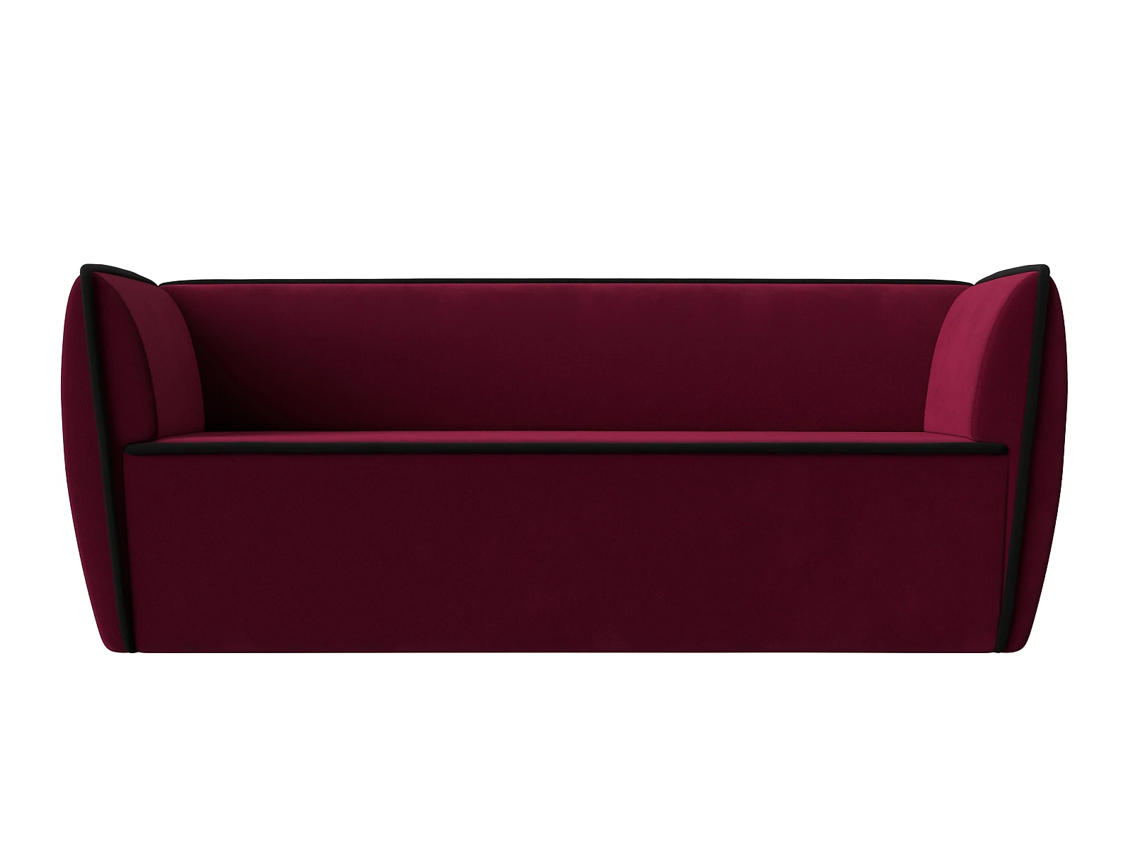 Узкий прямой диван Бергамо-3 Дизайн 8