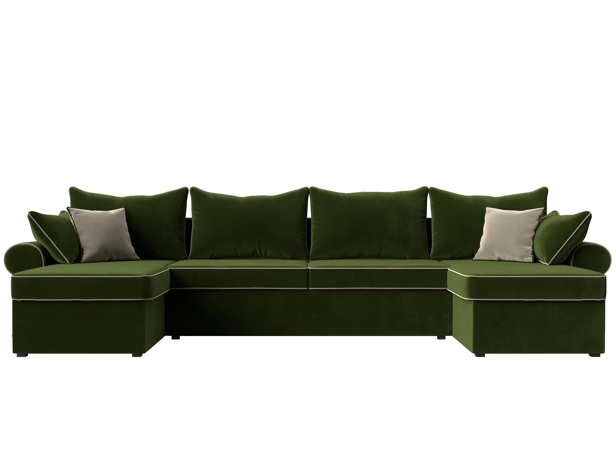 диван зеленого цвета Элис-П Дизайн 4