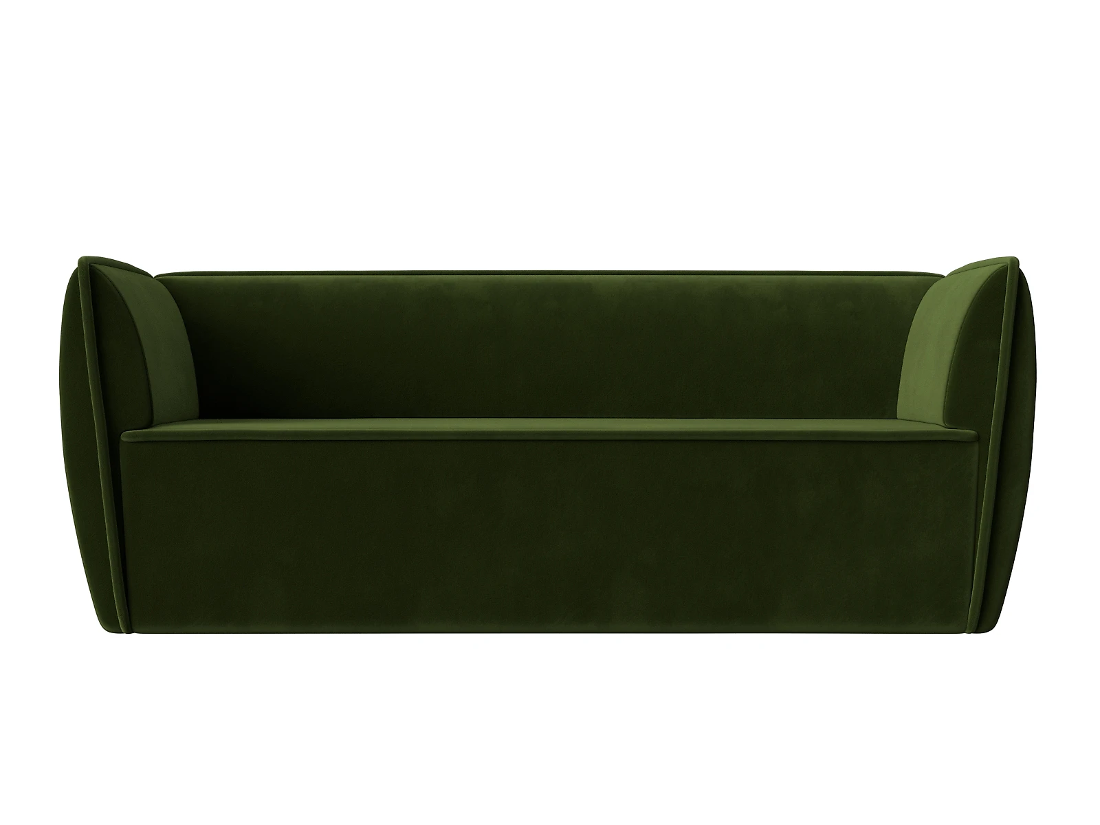Узкий прямой диван Бергамо-3 Дизайн 9