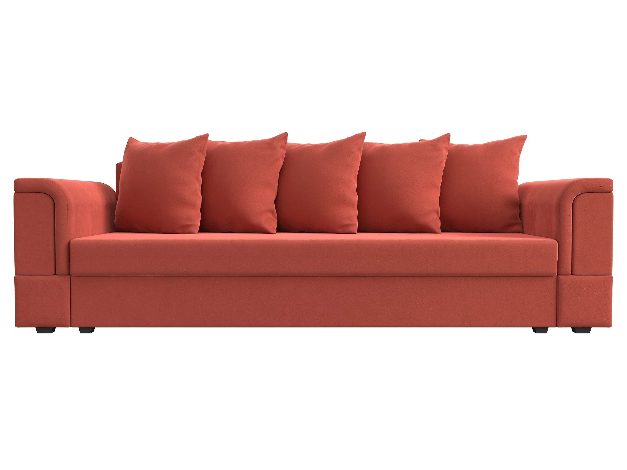 Красный диван Лига-005 Дизайн 5