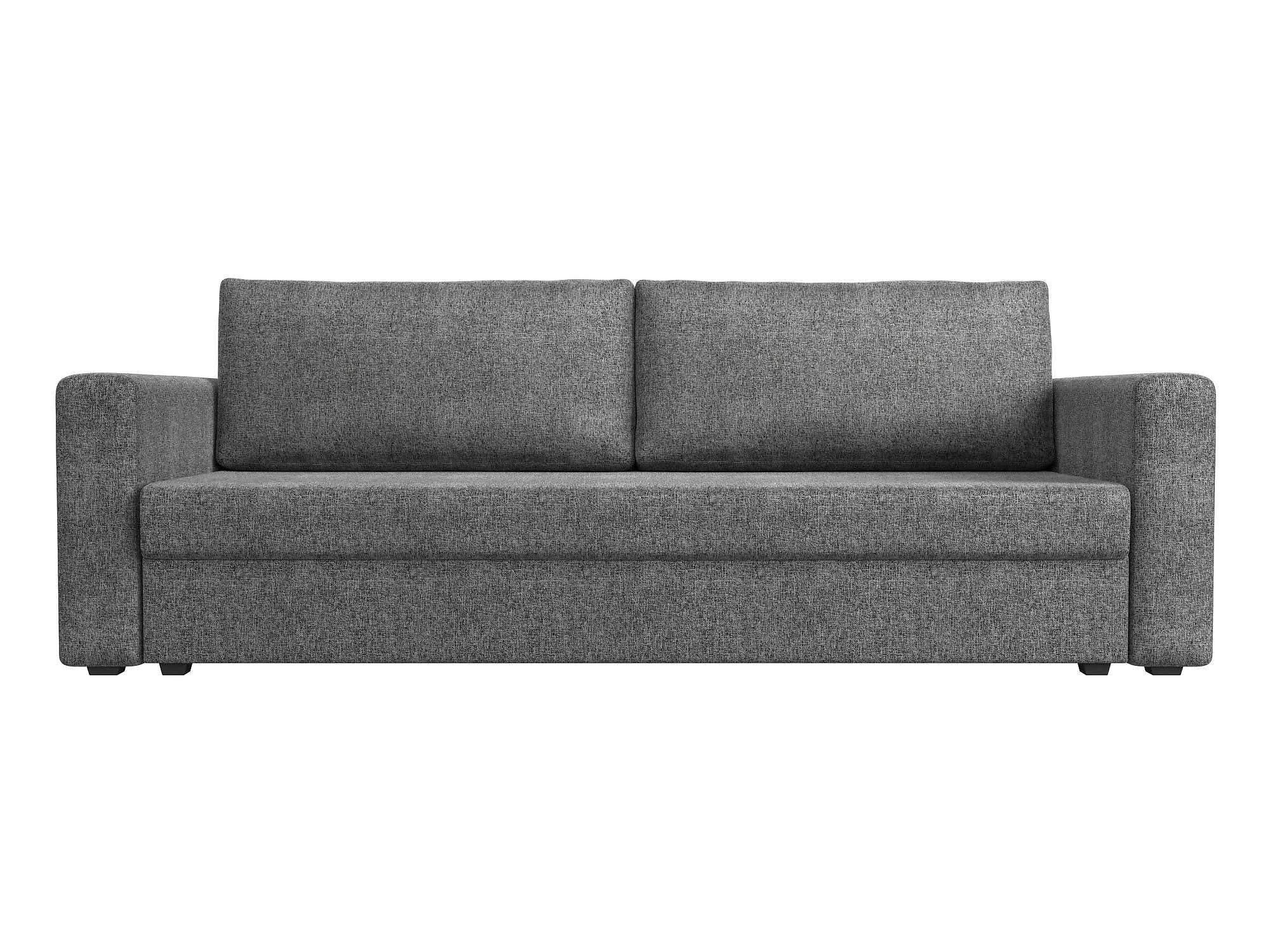 Прямой диван серого цвета Лига-006 Кантри Дизайн 3