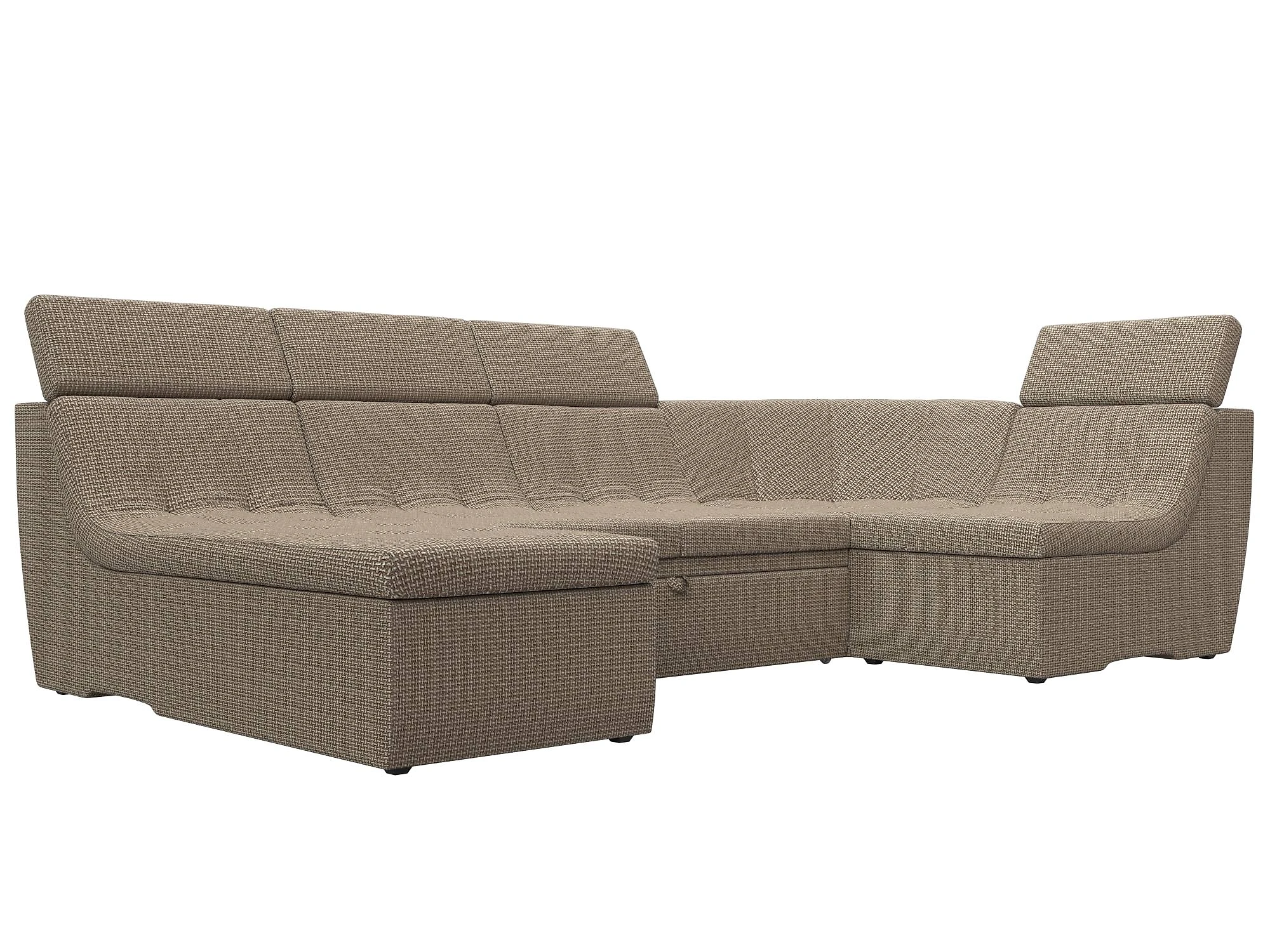 Модульный диван с оттоманкой  Холидей Люкс-П Дизайн 14
