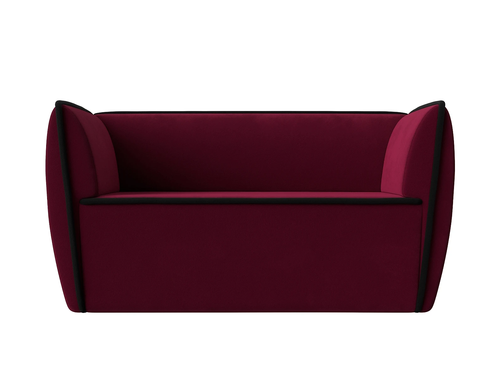 Узкий прямой диван Бергамо-2 Дизайн 8