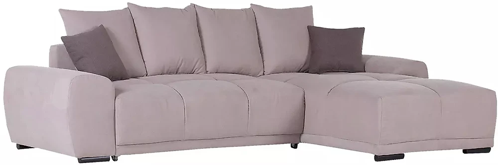 Бежевый угловой диван Кэрихоум Дизайн 1