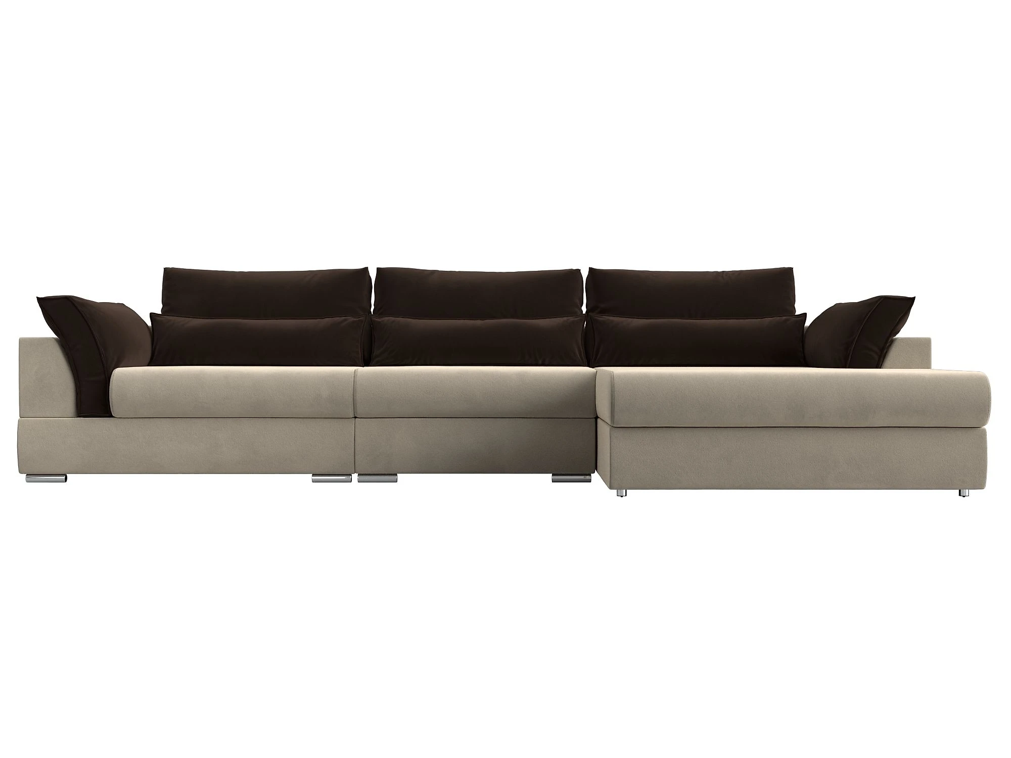 Угловой диван с независимым пружинным блоком Пекин Лонг Дизайн 13