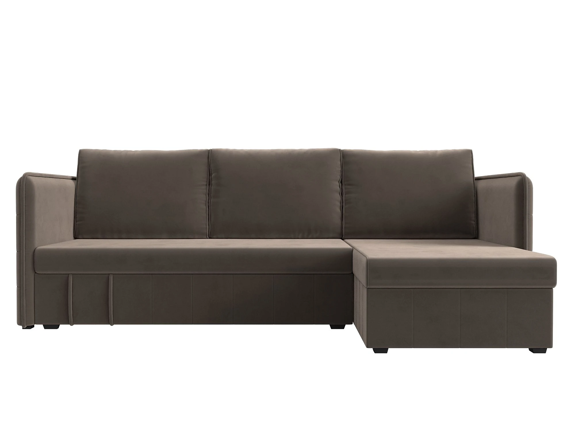 Угловой диван 210 см Слим Плюш Дизайн 2