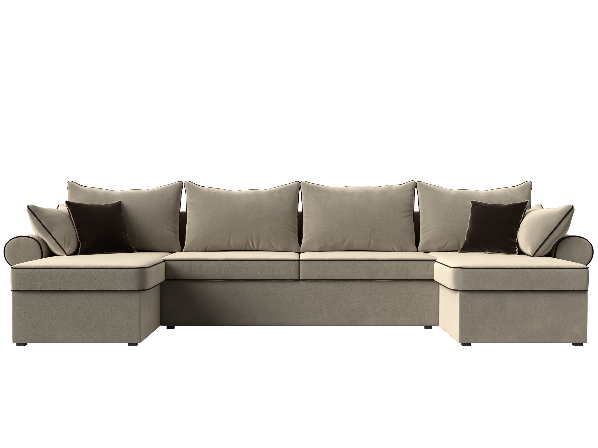 Угловой диван с ящиком для белья Элис-П Дизайн 1