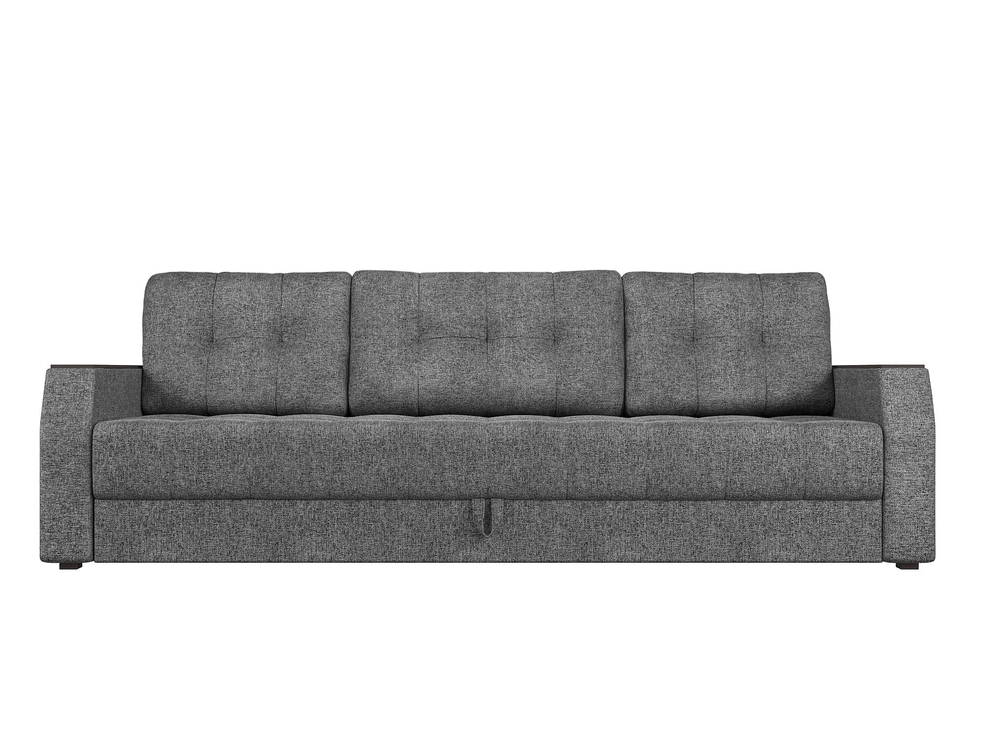 Серый диван еврокнижка Атлантида Кантри без стола Дизайн 3
