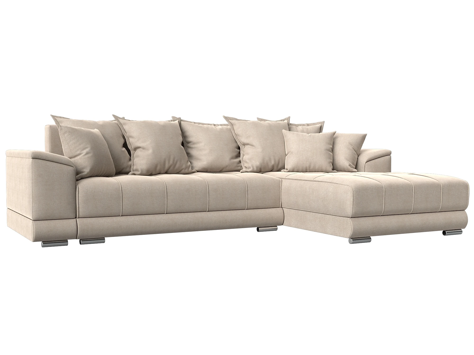 Угловой диван с подушками НордСтар Кантри Дизайн 1