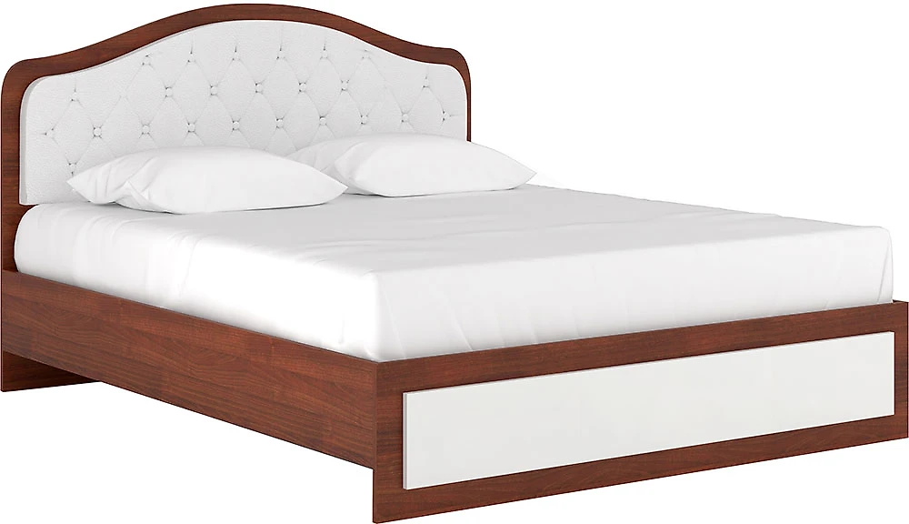 Кровать из ЛДСП  Луиза-1 КС2 Дизайн-2