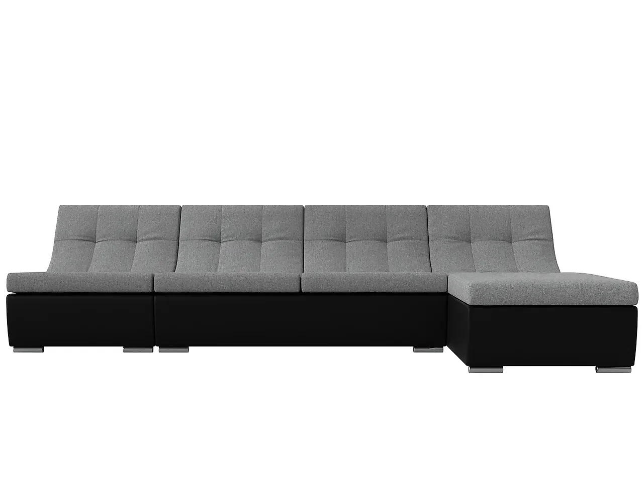 Угловой диван без подушек Монреаль Кантри Дизайн 3