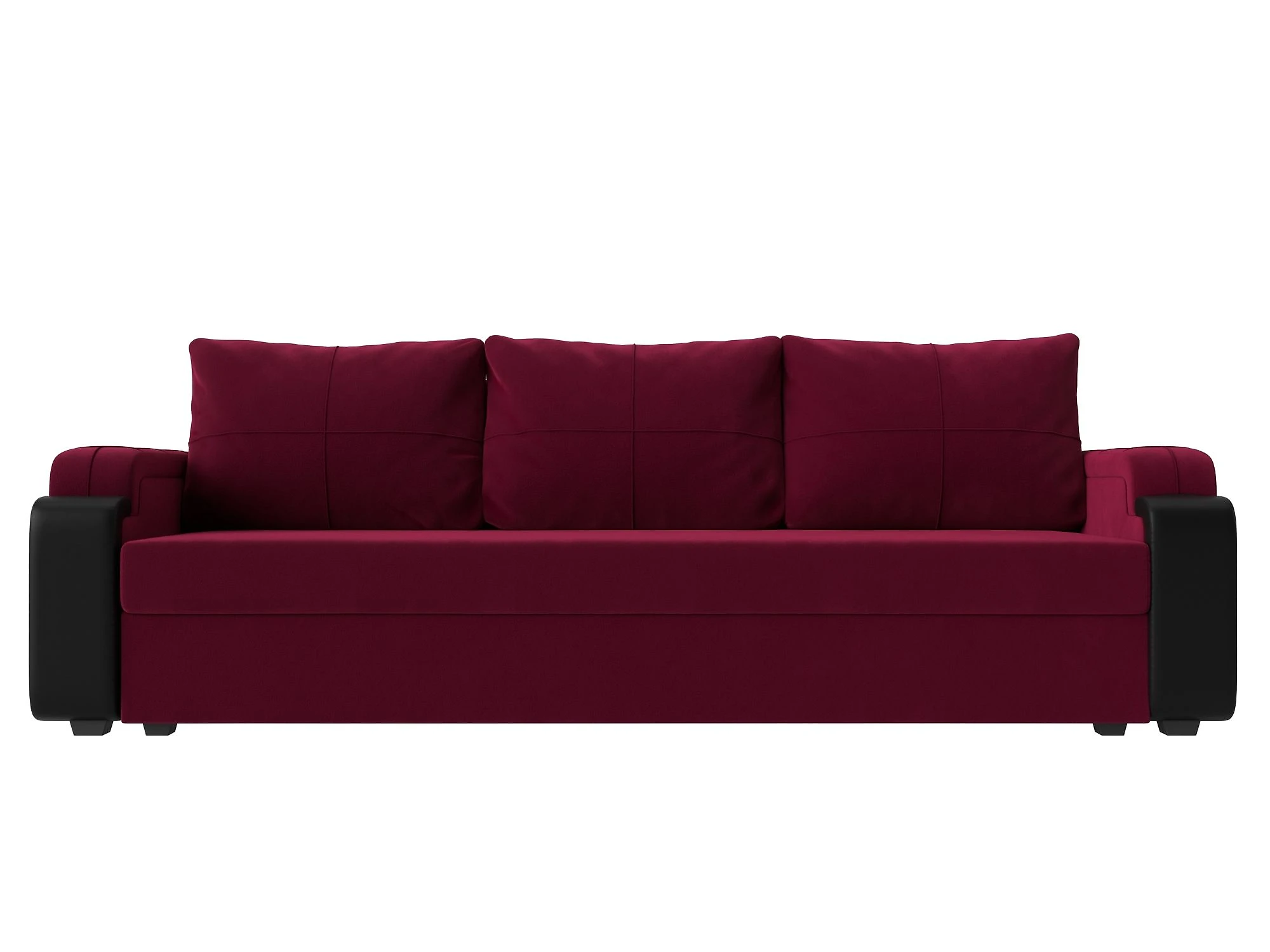 Прямой кожаный диван Николь Лайт Дизайн 2