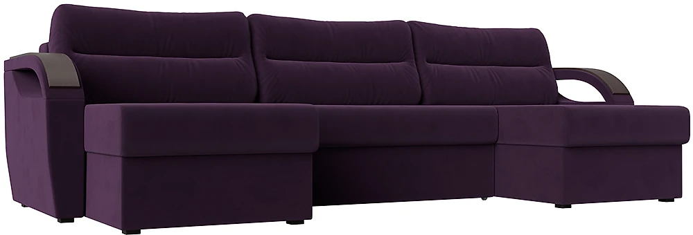 Угловой диван для спальни Форсайт Плюш 7