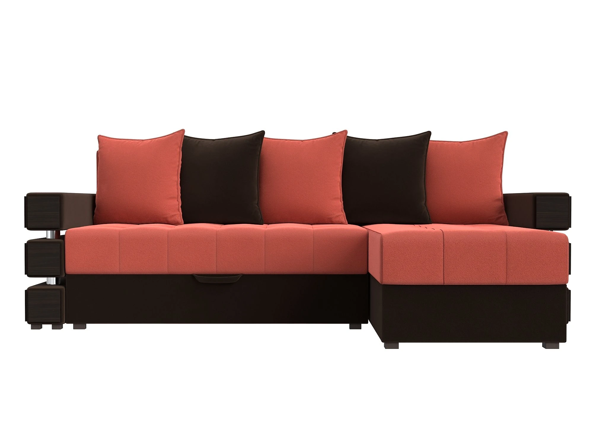 Угловой диван красный Венеция Дизайн 20
