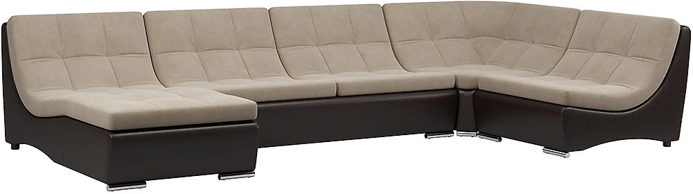 Модульный диван из велюра  Монреаль-2 Милтон