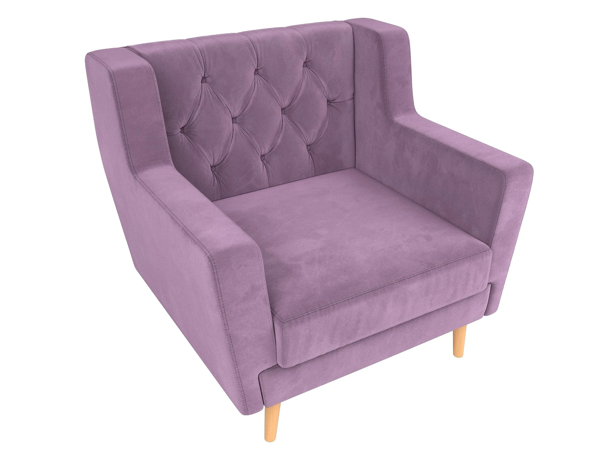 Фиолетовое кресло Брайтон Люкс Дизайн-6
