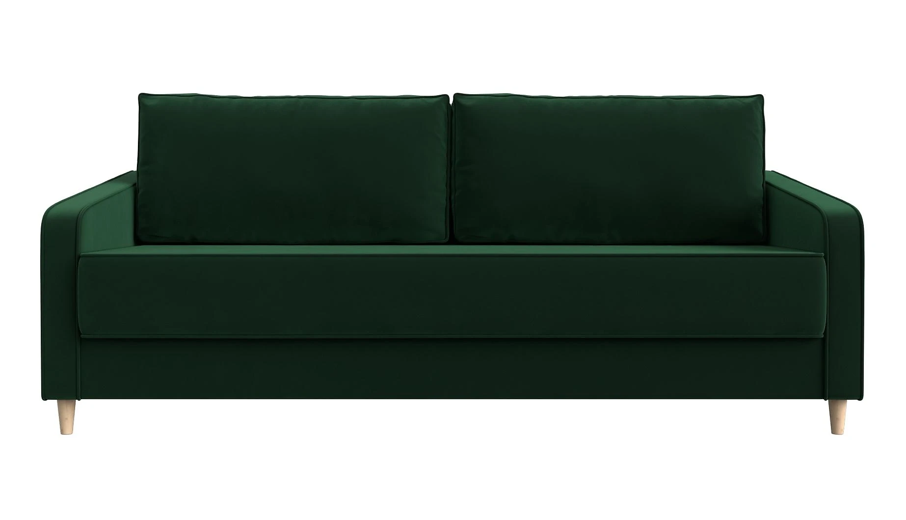 диван зеленого цвета Варшава Плюш Дизайн-7