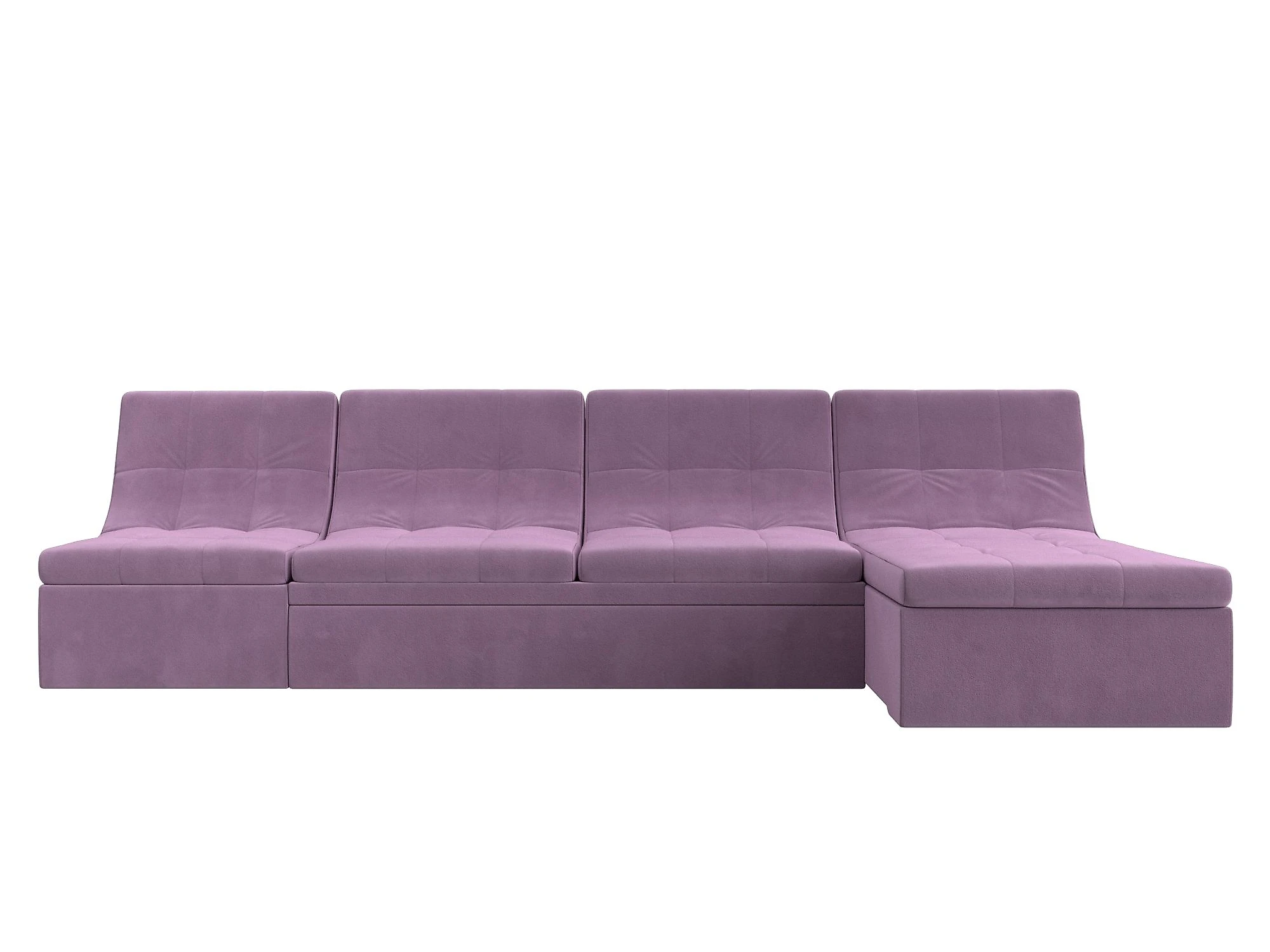 Угловой диван фиолетовый Холидей Дизайн 15