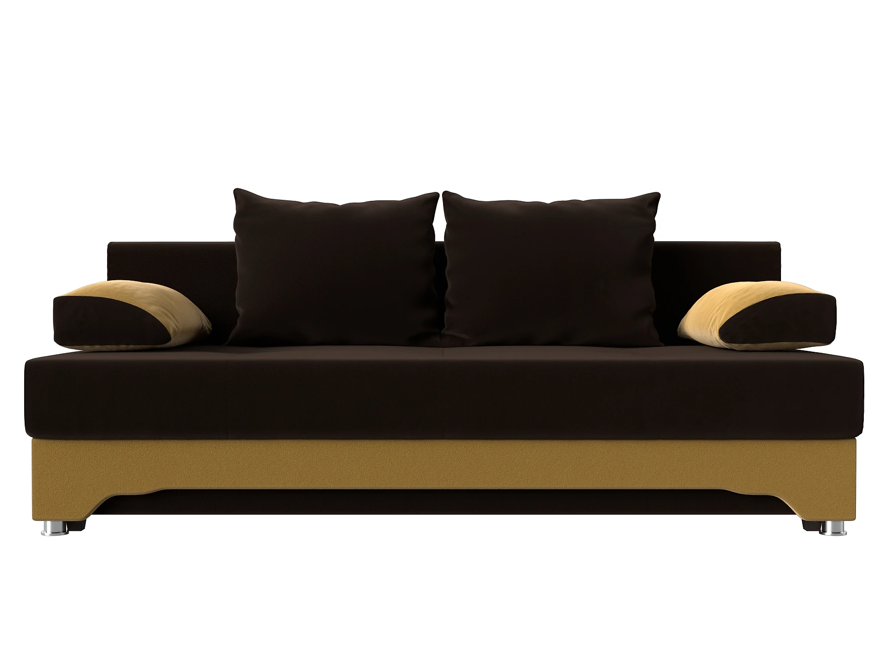 горчичный диван Ник-2 Дизайн 22