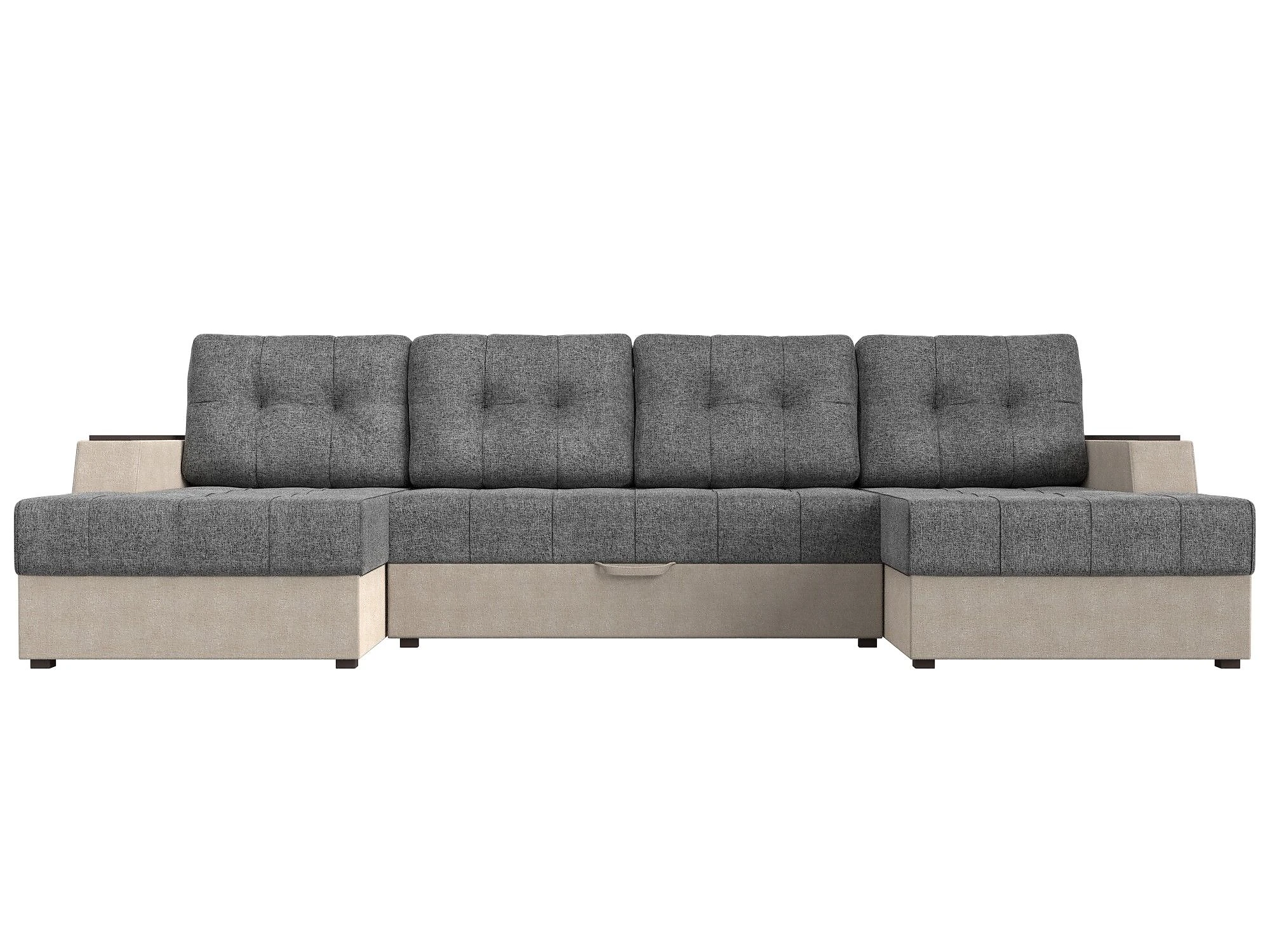 Модульный диван с оттоманкой  Эмир-П Кантри Дизайн 9