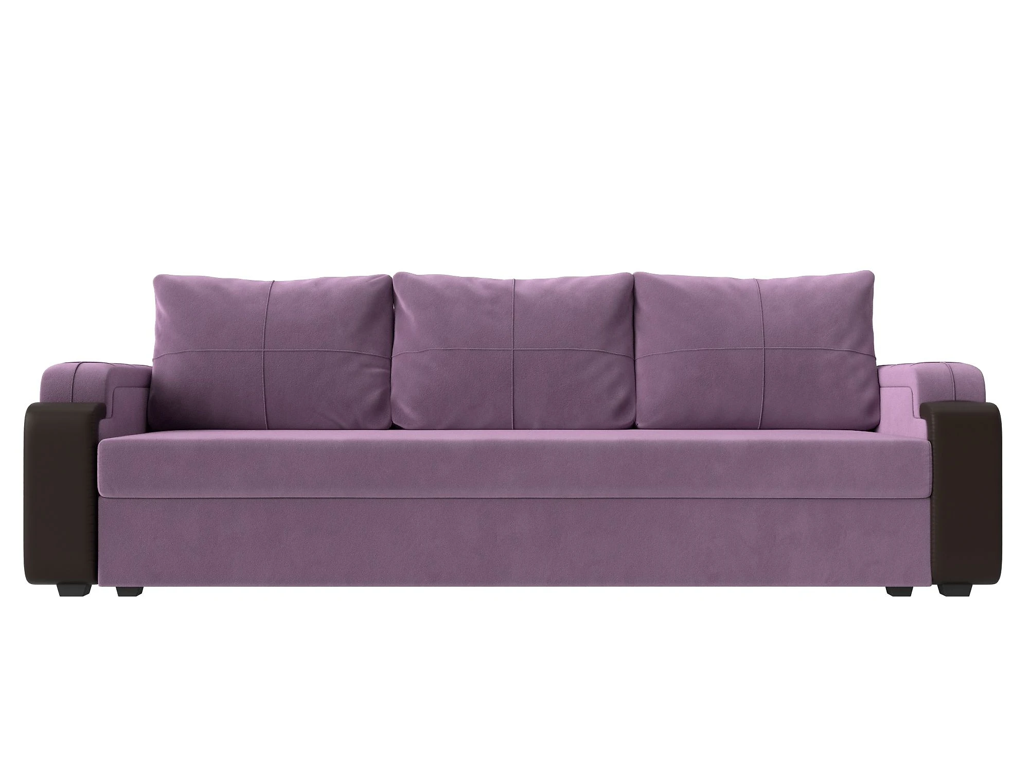 Прямой кожаный диван Николь Лайт Дизайн 7
