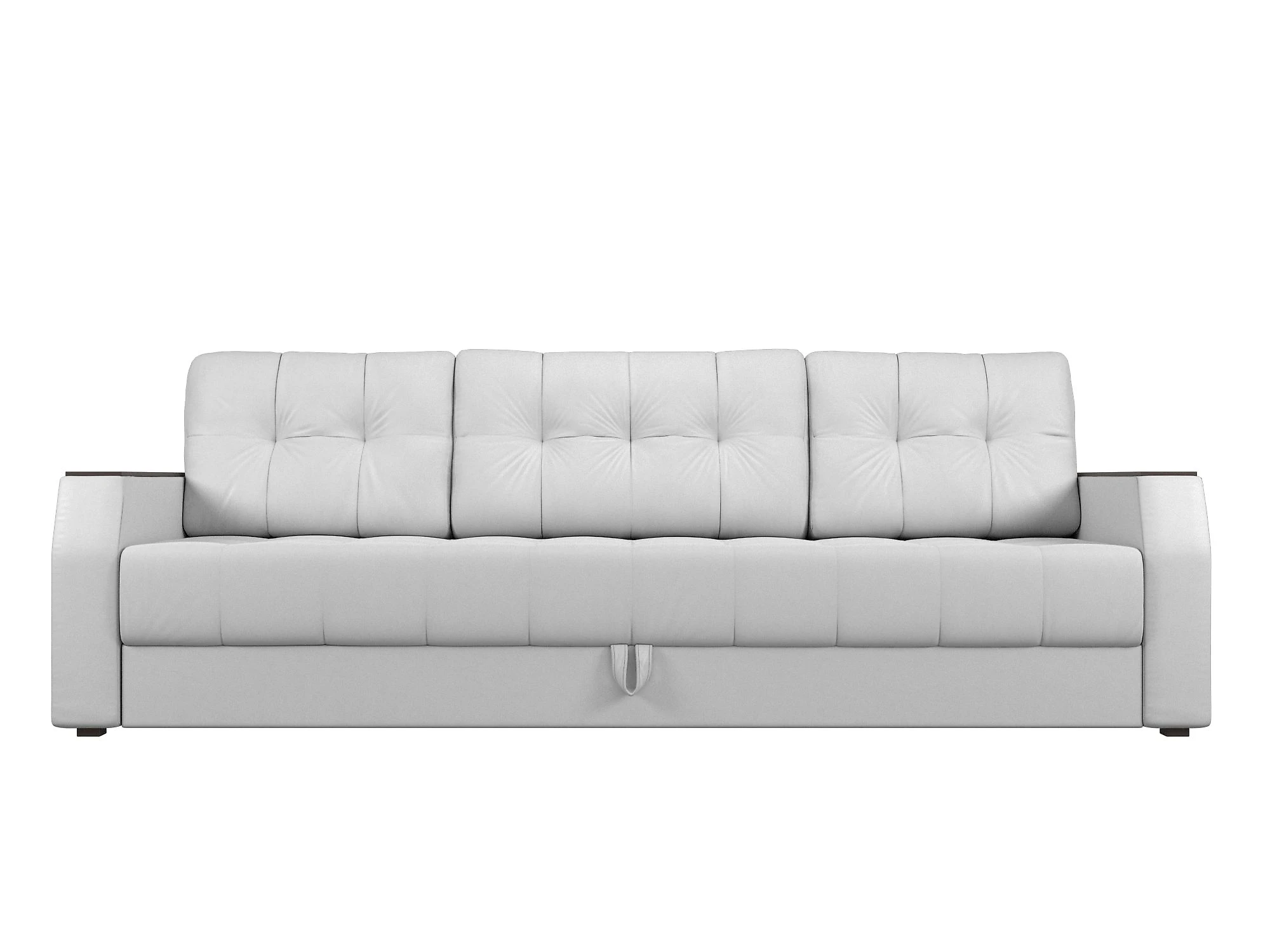 Прямой кожаный диван Атлантида без стола Дизайн 15
