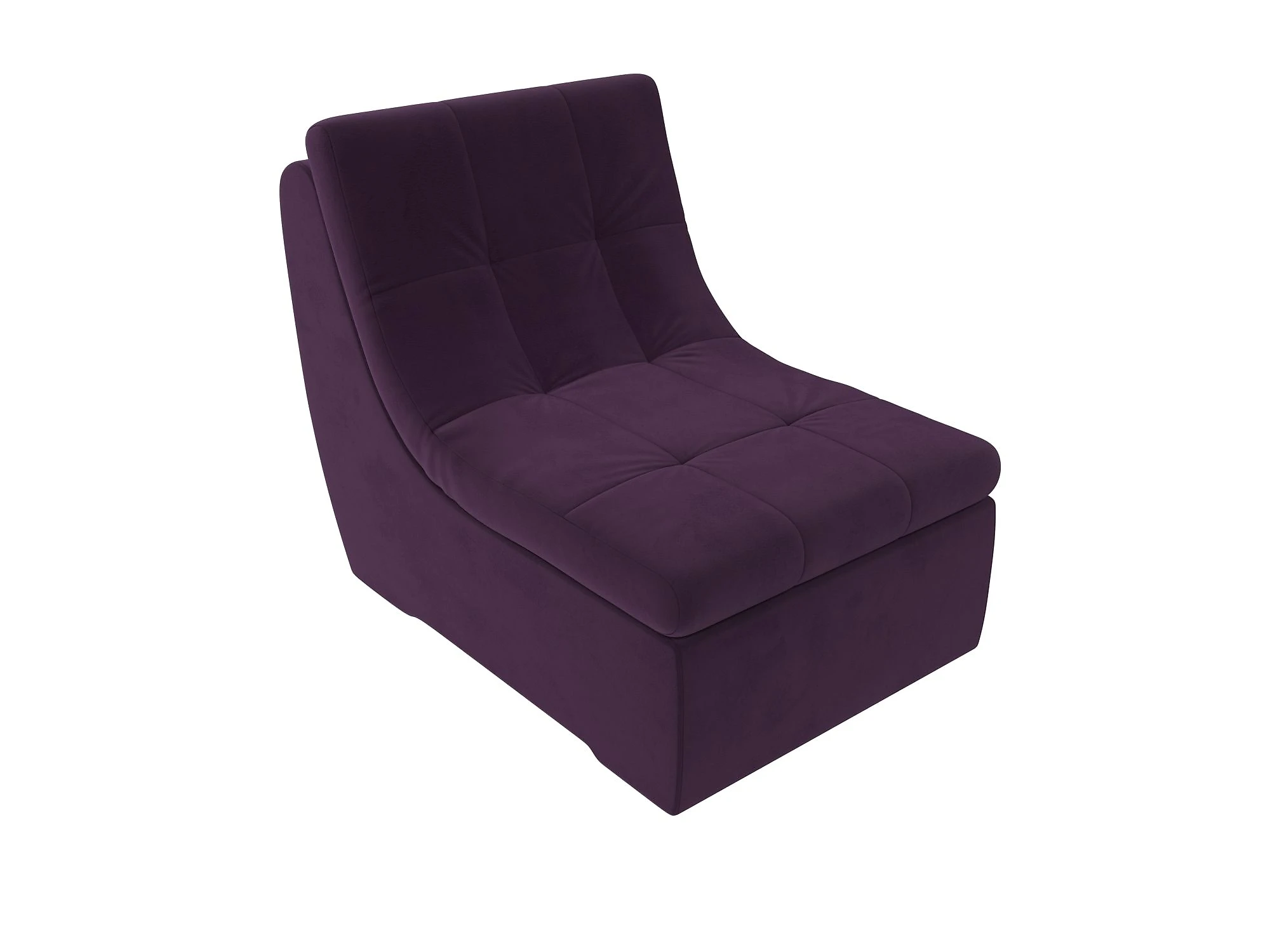 Фиолетовое кресло Холидей Плюш Дизайн 8