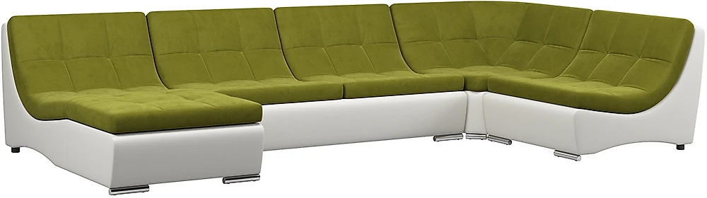 Угловой диван для офиса Монреаль-2 Свамп