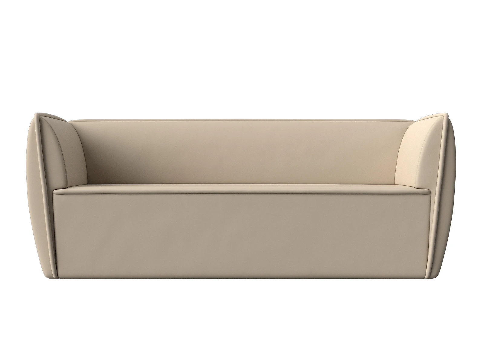 Узкий прямой диван Бергамо-3 Дизайн 23