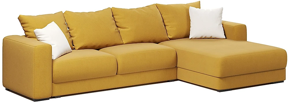 Угловой диван с правым углом Ланкастер Еллоу