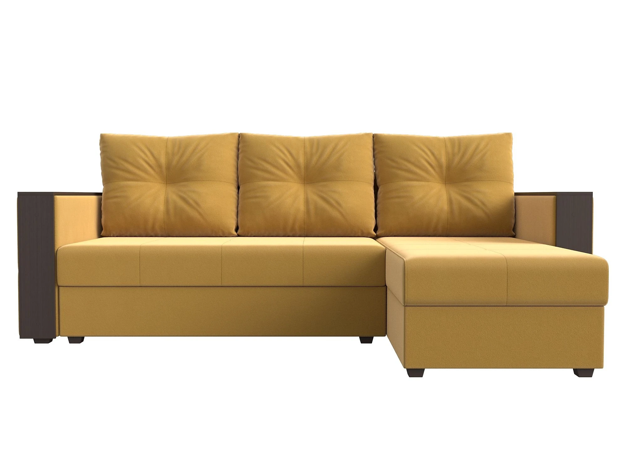 диван желтого цвета Валенсия Лайт Дизайн 3