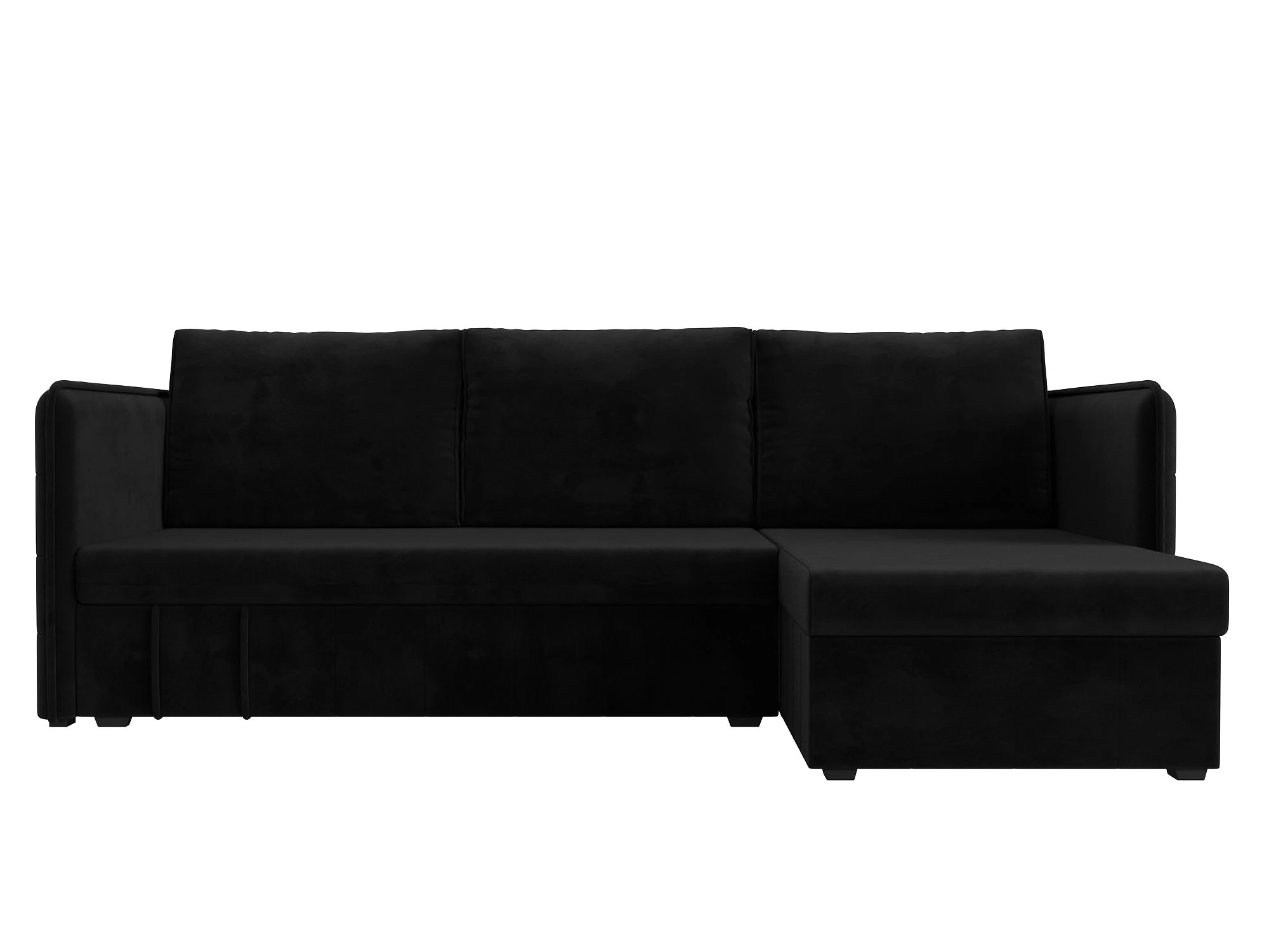 Угловой диван 210 см Слим Плюш Дизайн 8