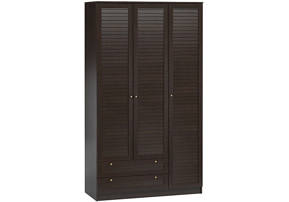 Шкаф с распашными дверями Кантри-3-120-210 Дизайн-1
