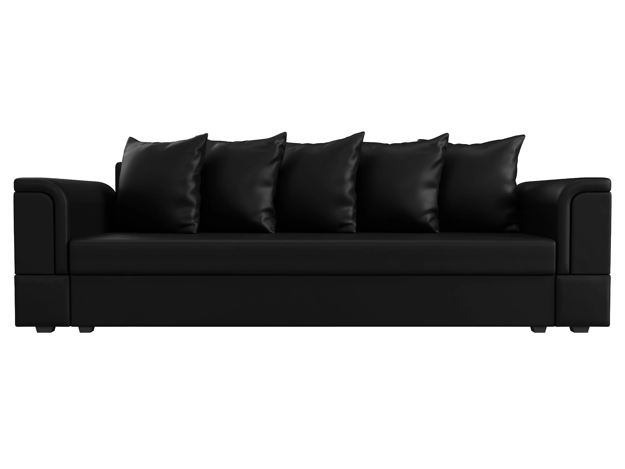 Раскладной кожаный диван Лига-005 Дизайн 14