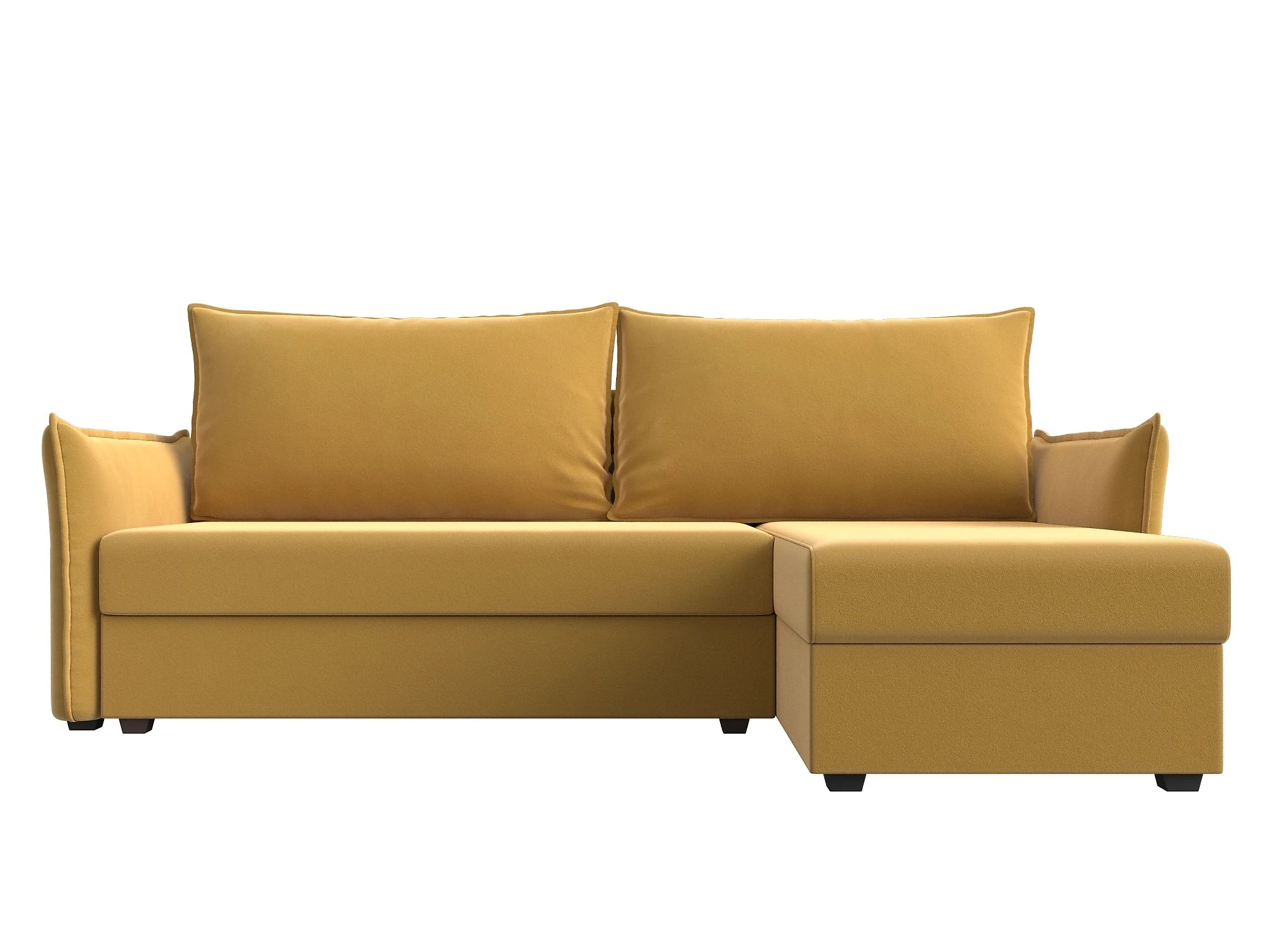 Угловой диван с правым углом Лига-004 Дизайн 3