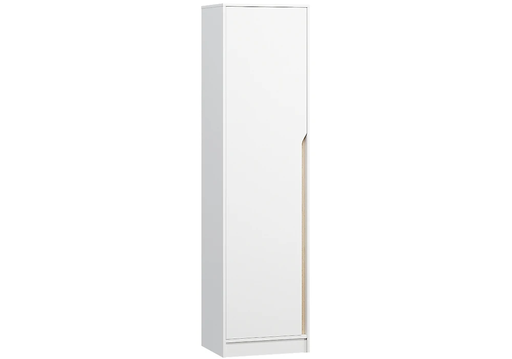 Шкаф белый распашной Монс-1 Дизайн-1