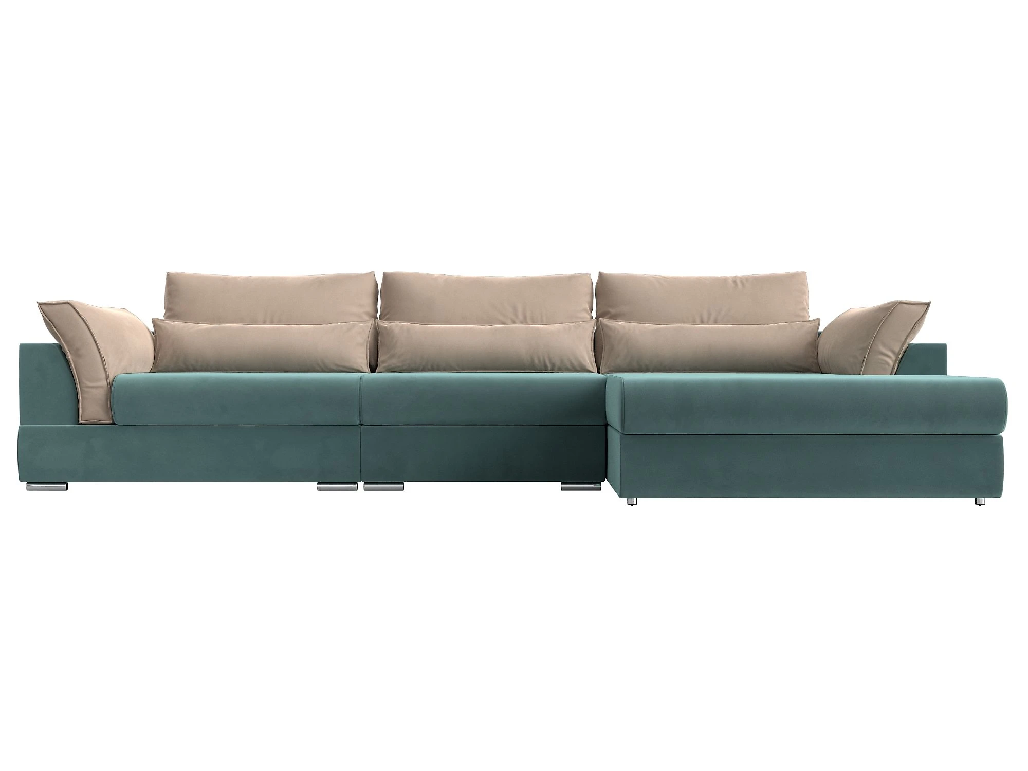 Угловой диван для ежедневного сна Пекин Лонг Плюш Дизайн 8