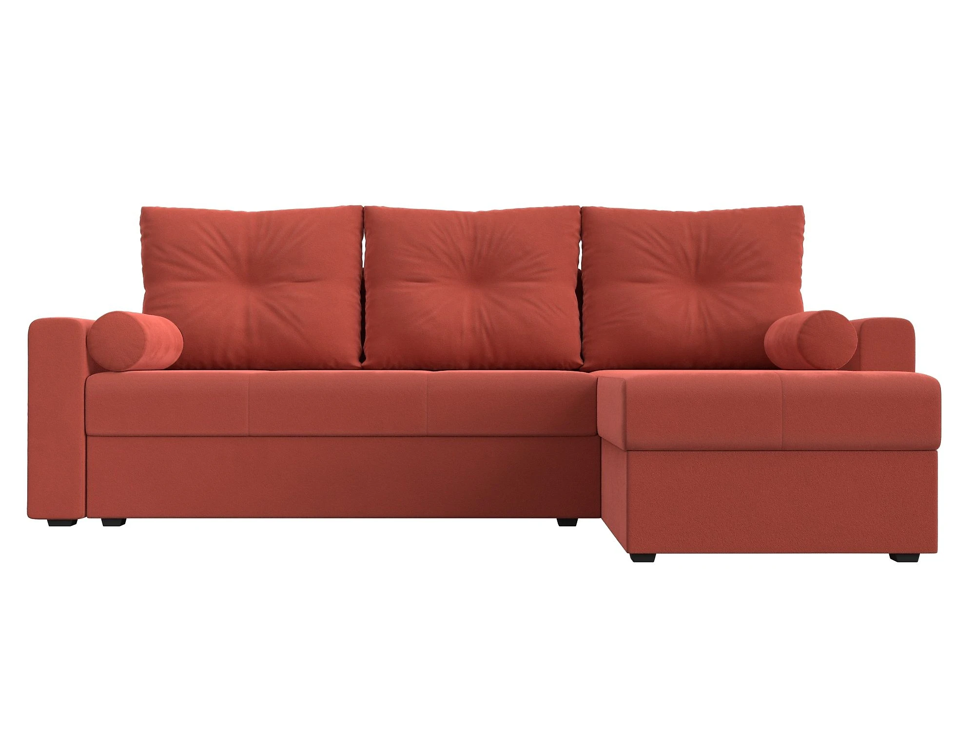 Угловой диван с подушками Верона Лайт Дизайн 7