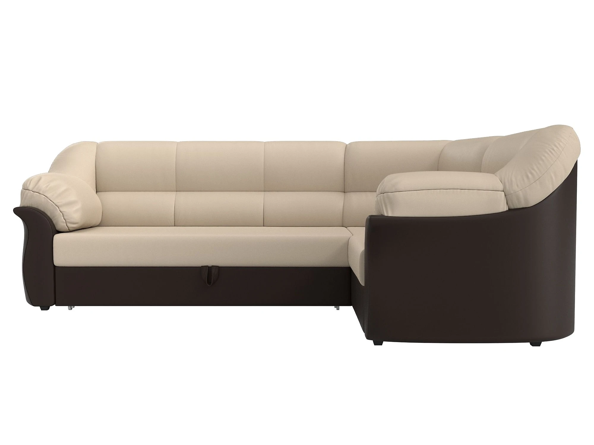 Угловой диван без подушек Карнелла Дизайн 2
