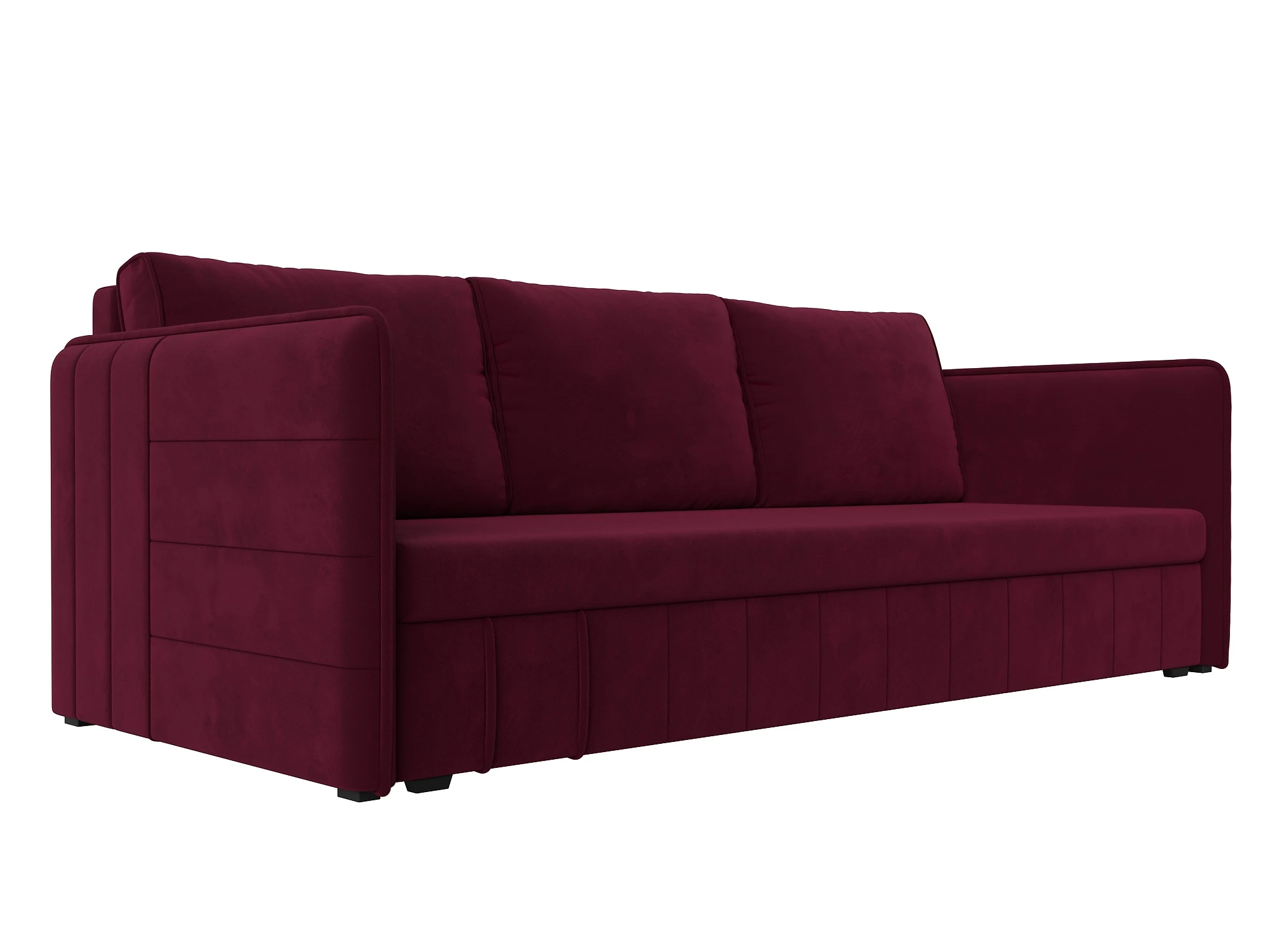 Красный диван Слим Дизайн 9