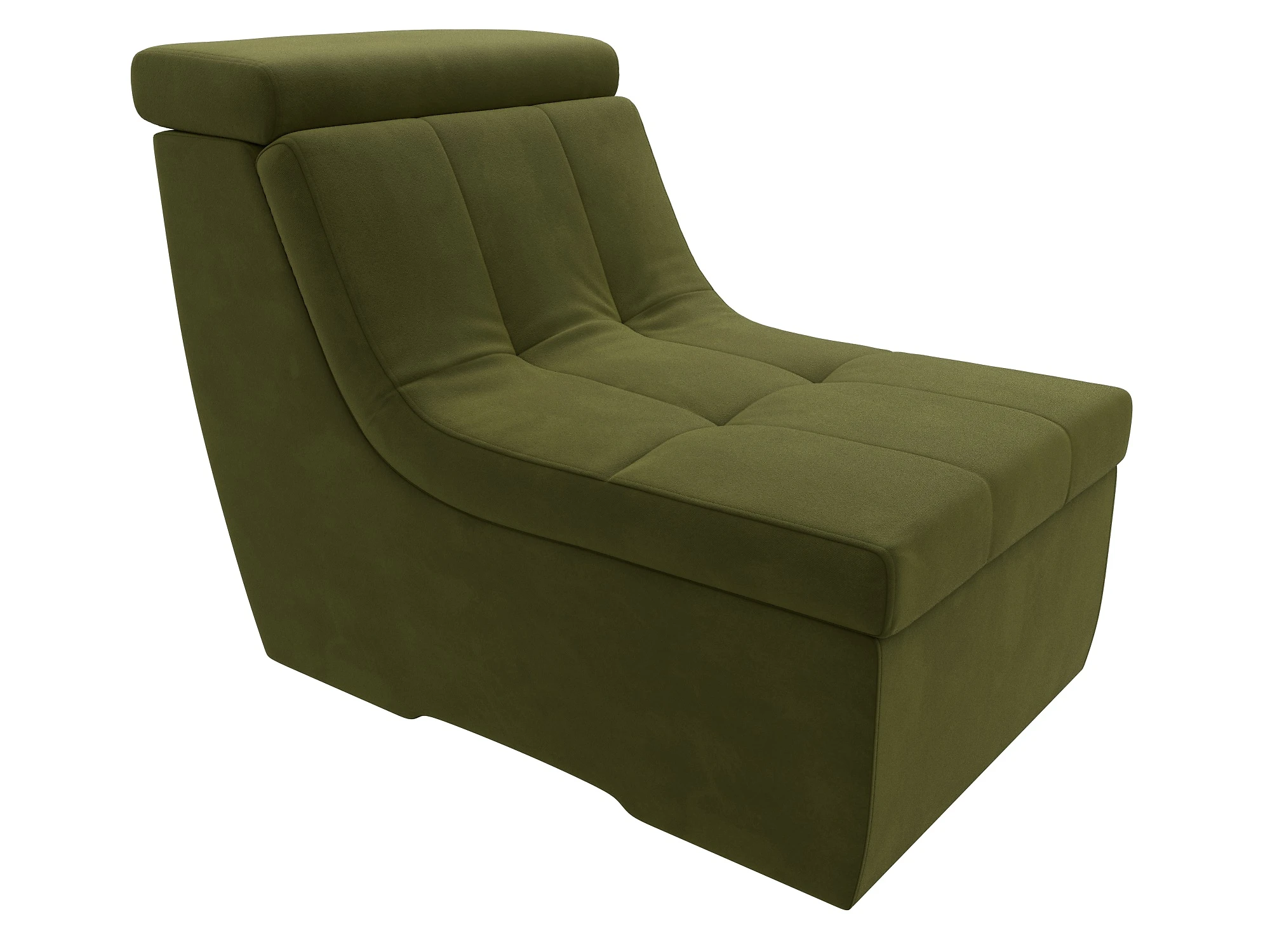 Зелёное кресло Холидей Люкс Дизайн 4