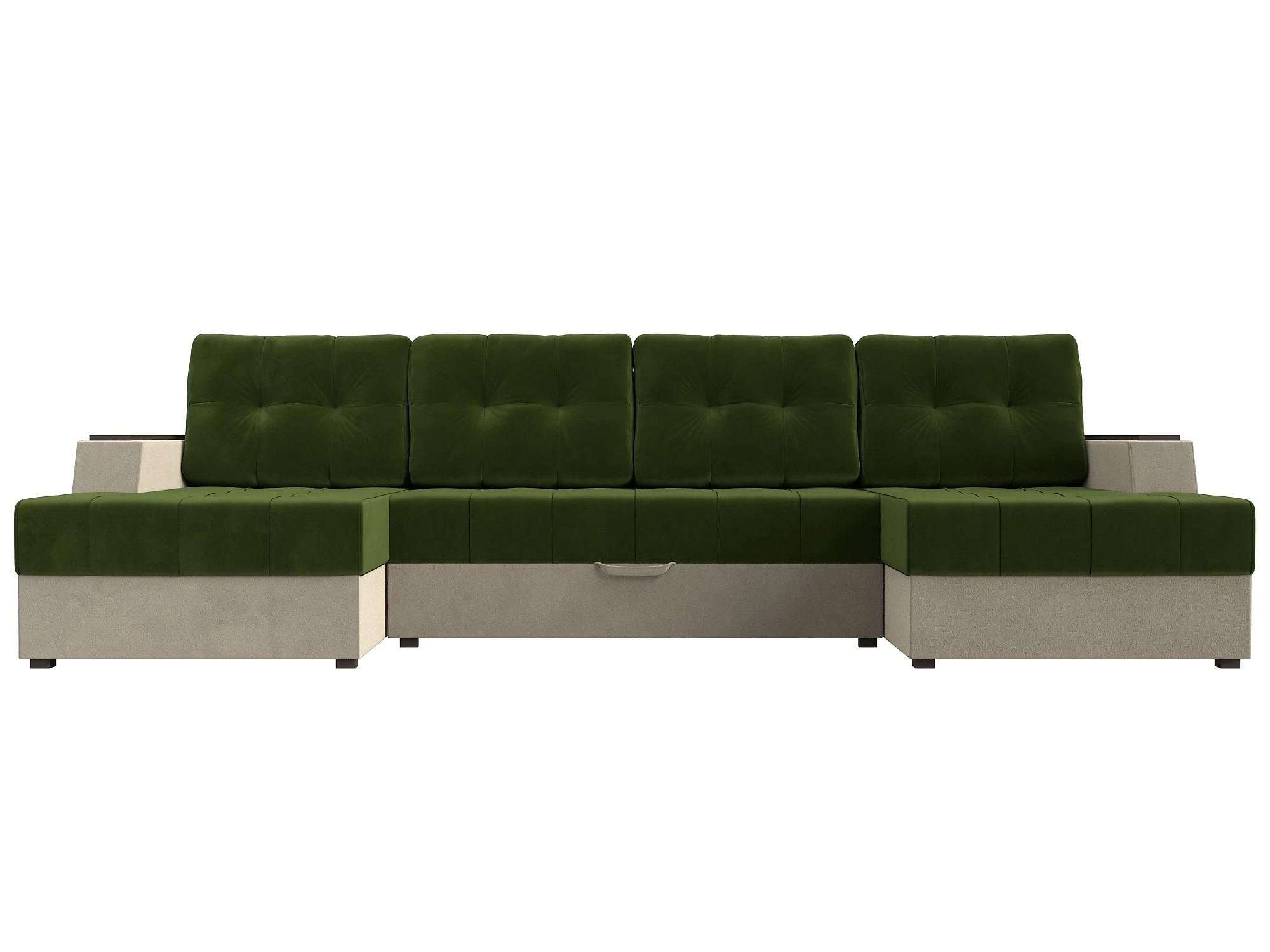 Модульный диван с оттоманкой  Эмир-П Дизайн 11
